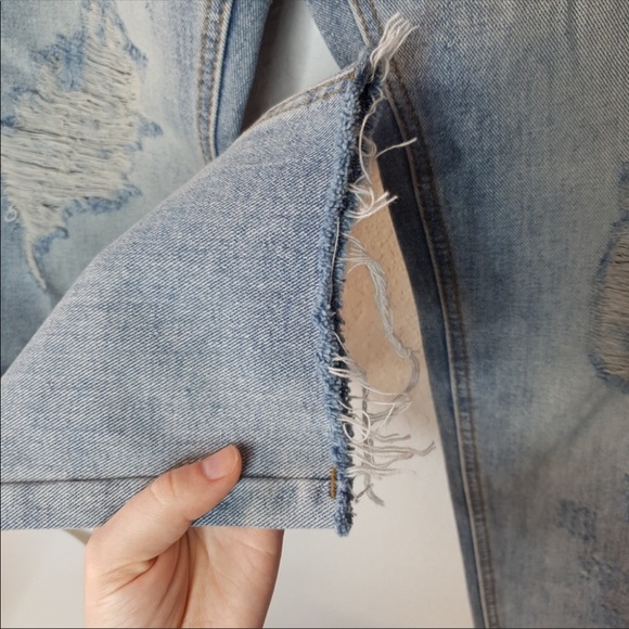 Nasty Gal Distressed Mom Jeans - Picture 7 of 7